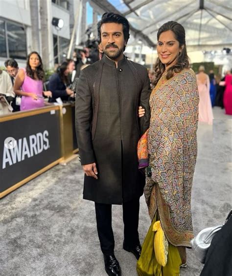 Ram Charans Wife Upasanas Note On Rrrs Golden Globe Win