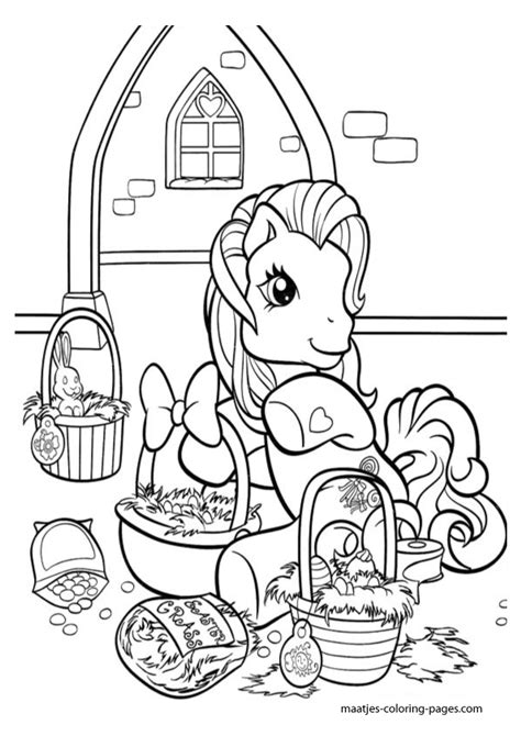 Free My Little Pony Easter Coloring Pages Download Free My Little Pony
