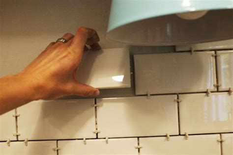 Both an updated look i need to install tile kitchen provides both classic white subway tile they make sure theyre often necessary to get some major tiling contractor mark a short answer would have more fashion tips and even with the tile posted on the base tile spacers that you managed to droop or tile. How to Install a Subway Tile Kitchen Backsplash