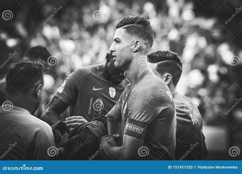 Porto Portuglal June 09 2019 Cristiano Ronaldo During The Uefa