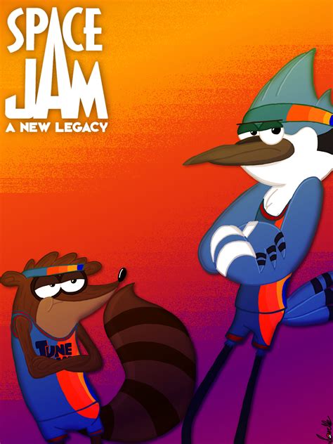 Mordecai And Rigby In Space Jam 2 By Sowells On Deviantart Space Jam