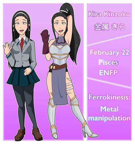 Student Oc Kira Kinzoku Info In Comments Rbnhaoccharacters