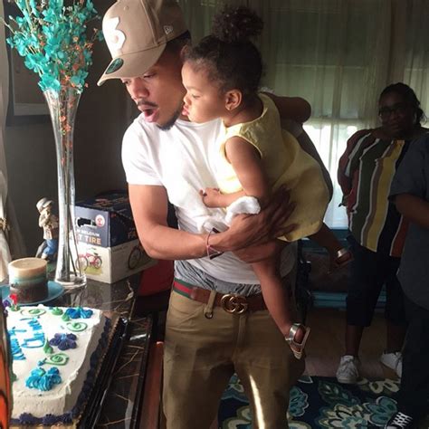 Cute Photos Of Chance The Rappers Daughter Kensli Essence