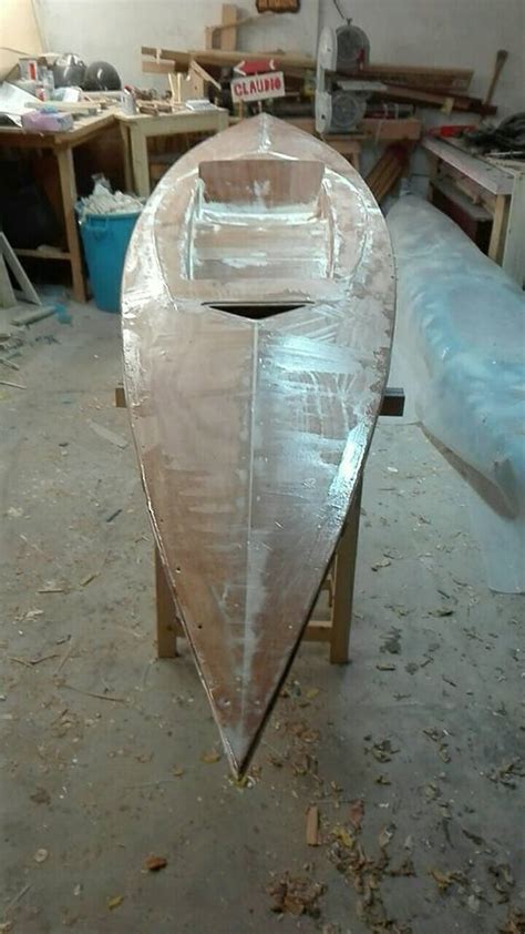 Dentex 420 Plywood Epoxy Sitontop 5 Modern Wooden Boat Pro Boat