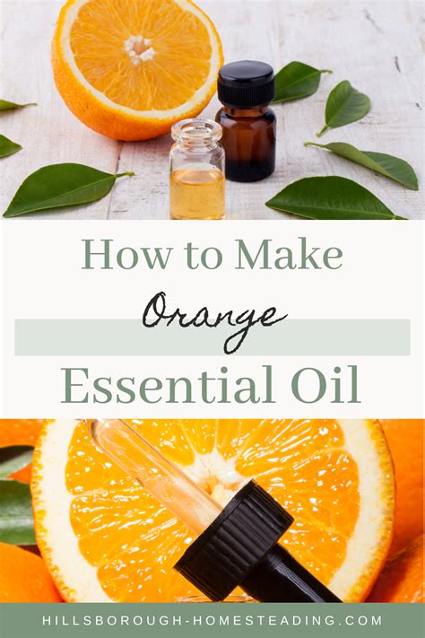 How To Make Orange Essential Oil Artofit