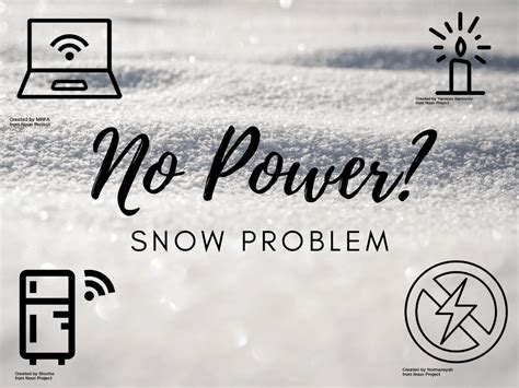 No Power Snow Problem Edtech Methods