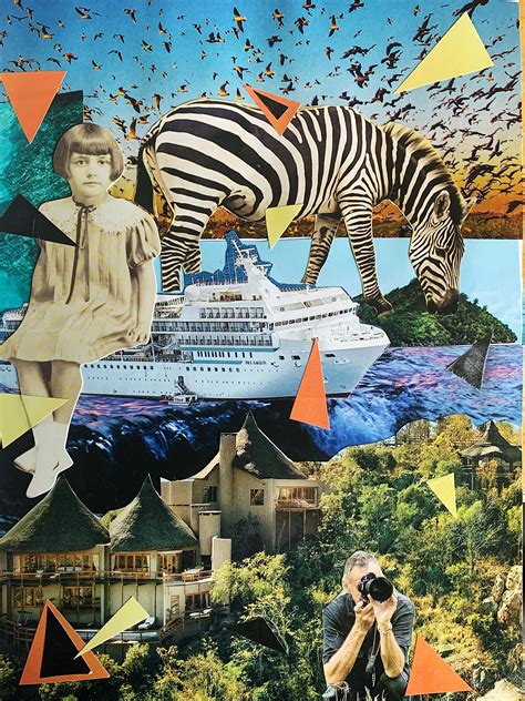 First Try At A Collage [analog] R Collage