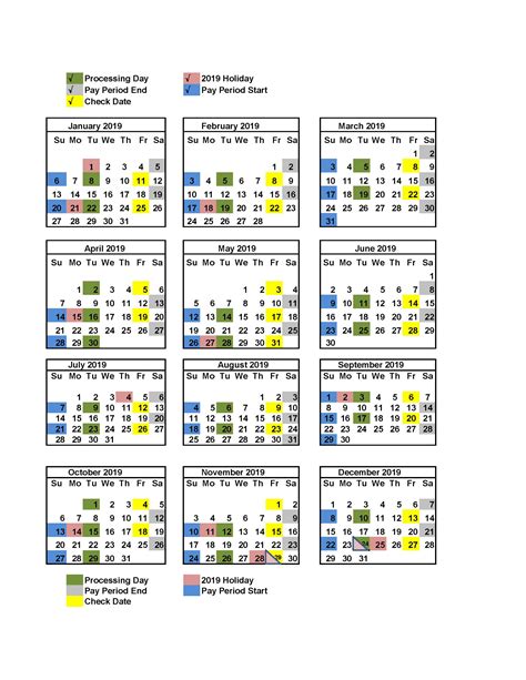 Biweekly Pay Period Calendar 2021 Nasa Pay Period Calendar 2021 2021