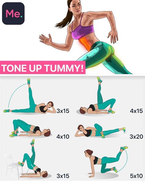 Tone Up Your Tummy With Effective Exercises Effective Exercises Routine Tone Tummy
