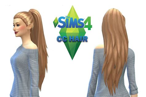 Sims 4 Cc Maxis Match Hair Folder Happy Living