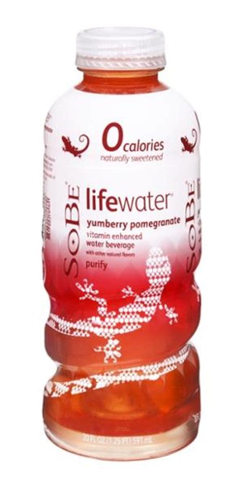 Sobe Lifewater Yumberry Pomegranate Water Beverage Hy