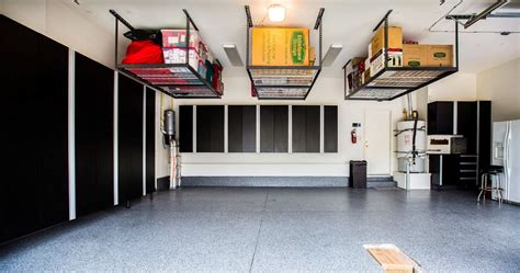 Garage Overhead Storage Racks Garage Rehab