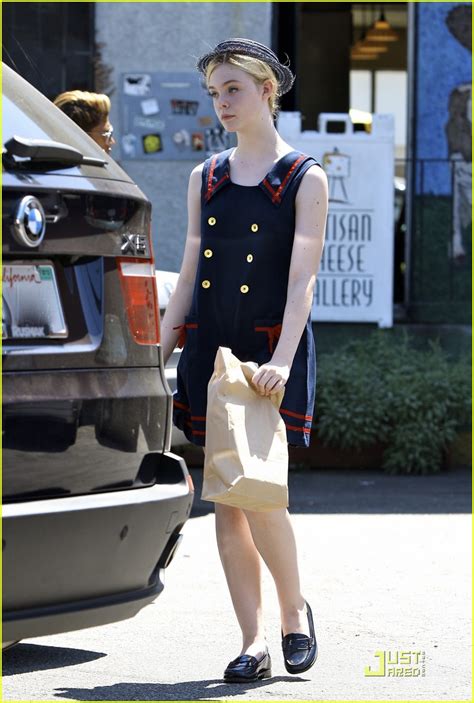 Elle Fanning Is In The Navy Now Photo Photo Gallery Just