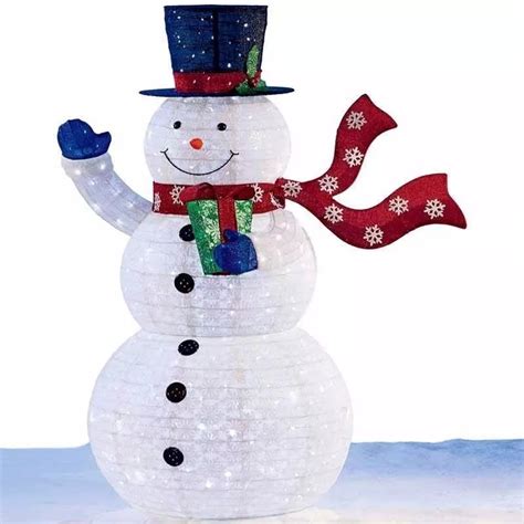 Mycchel legnaghi/são joaquim online a nevada atrai turistas de todo o brasil, e os leitos de hotel estão com ocupação máxima na serra. Boneco De Neve Iluminado Natal Altura 1,80m Com 294 Leds ...