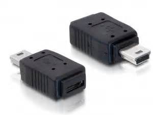Check spelling or type a new query. DeLOCK USB 2.0 Adapter, Mini-B (Stecker) auf Micro-A+B ...