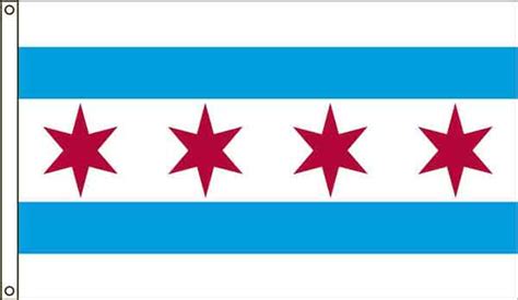 10x15 Nyl City Of Chicago Flag Flag World Inc Shopping