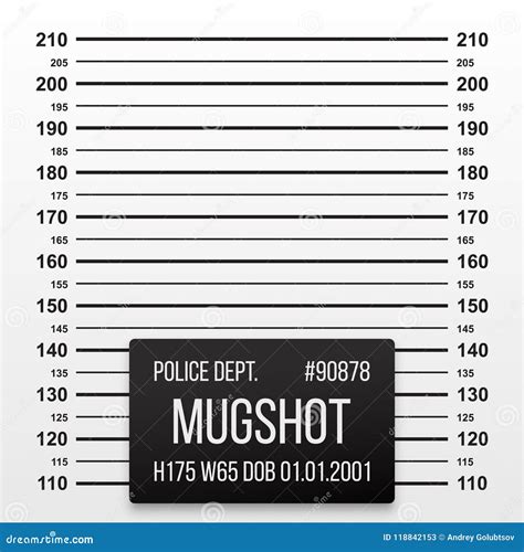 Police Mug Shot Vector Lineup Background | CartoonDealer.com #118842101