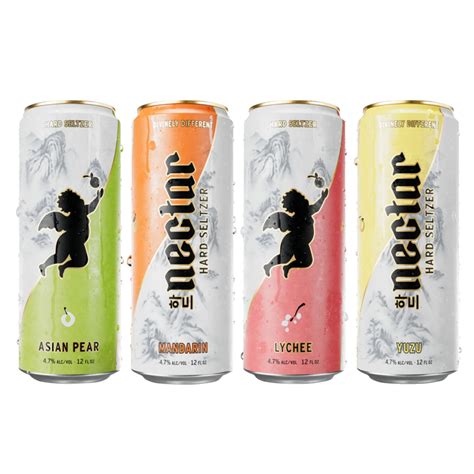 Nectar Asian Hard Seltzer Variety 12pk 12oz Can 4 7 Abv Alcohol Fast Delivery By App Or Online