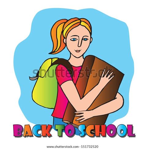 Back School Vector Illustration Stock Vector Royalty Free 151732520 Shutterstock