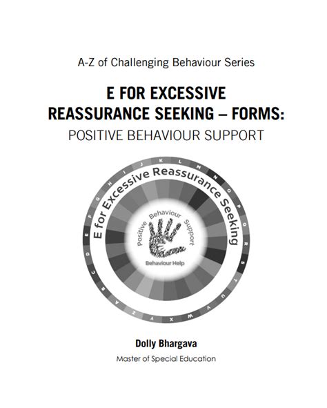 Excessive Reassurance Seeking Form Of Challenging Behaviour