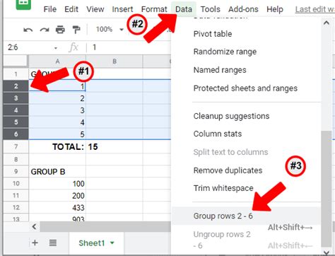 How To Group Rows In Google Sheets Examples