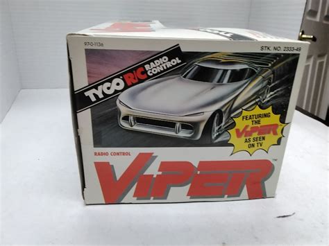 Nos Tyco Viper Rc Car In Box Tv Show Viper 1993 Marvel Rare
