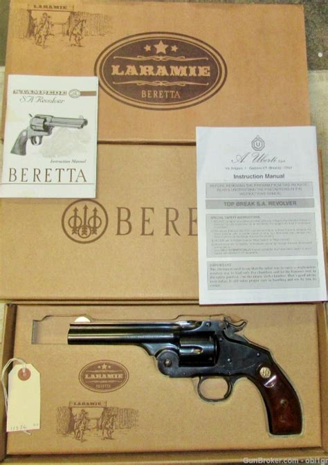 Uberti Beretta Laramie Model 45 Lc Schofield In Box 01 No Reserve