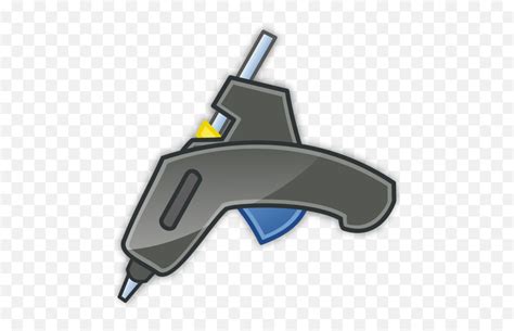 Vector Image Of Glue Gun With Shadow Hot Glue Gun Clip Art Emoji Gun Star Emoji Free