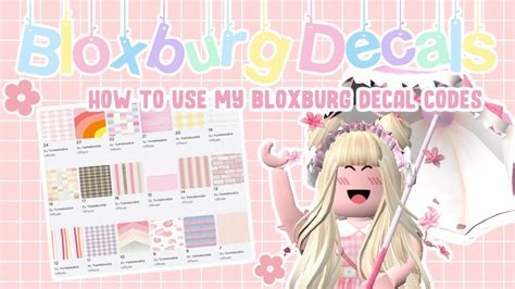 Thank you so much for 7. Bloxburg : Decal Codes Tutorial - YouTube