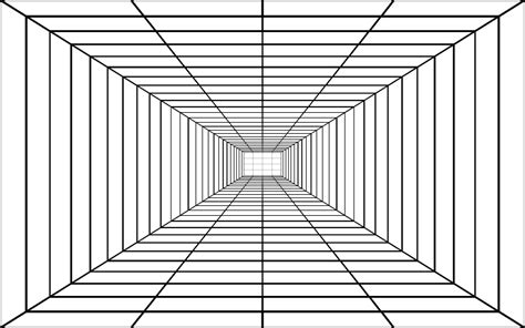 3d Perspective Grid Very Long Openclipart