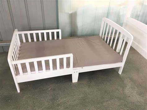 White Wood Toddler Bed For Kid From China Manufacturer Kindercasa