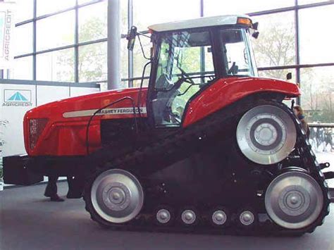 New Versatile Combines Massey Ferguson Track Tractor