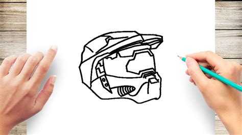 How To Draw Halo Step By Step For Kids Youtube