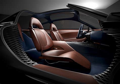 3d Printed Interior Features On Luxury Concept Car Introduced At New