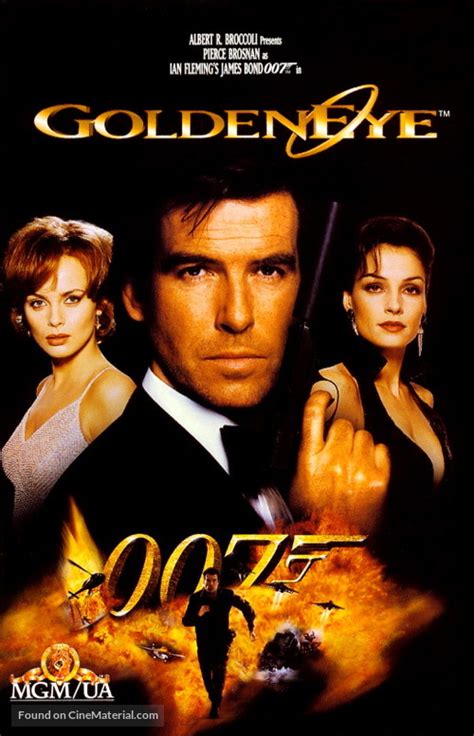 Goldeneye 1995 Vhs Movie Cover