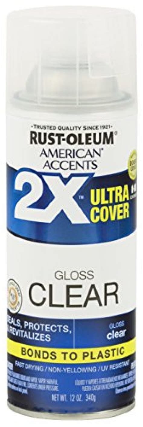 Rust Oleum 327864 American Accents Ultra Cover 2x Gloss Clear