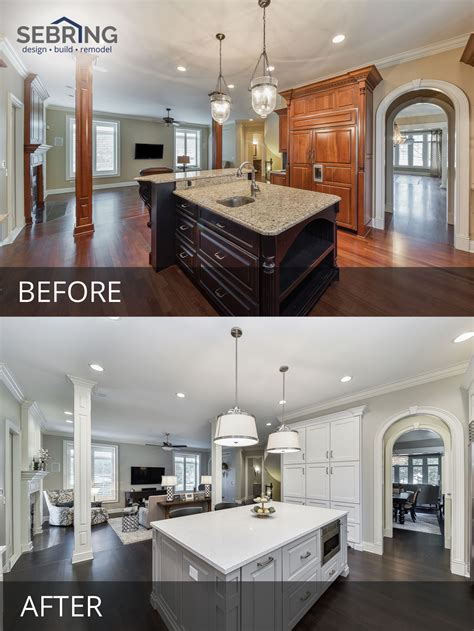 After we painted and turned them into pretty blue kitchen cabinets using the color northern star by pratt & lambert, it looked like this. Rob & Michelle's Whole House Before & After Pictures ...