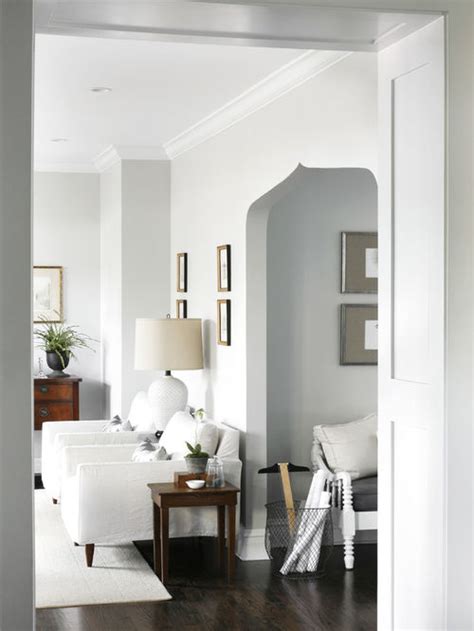 Benjamin moore's barren plain covers every wall in our two story in jacksonville, fl. Benjamin Moore Gray Owl Paint Color Ideas - Interiors By Color