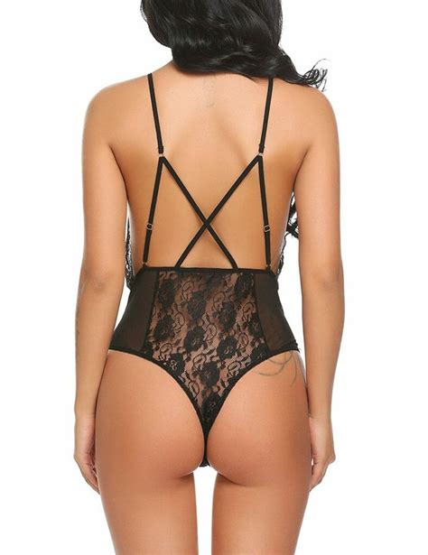Women One Piece Babydoll Lace Teddy Lingerie Babydoll Bodysuit Product Testing Group