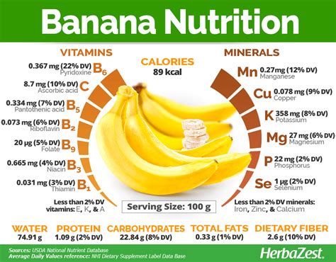 Banana Nutrition Banana Nutrition Nutrition Fruit Nutrition