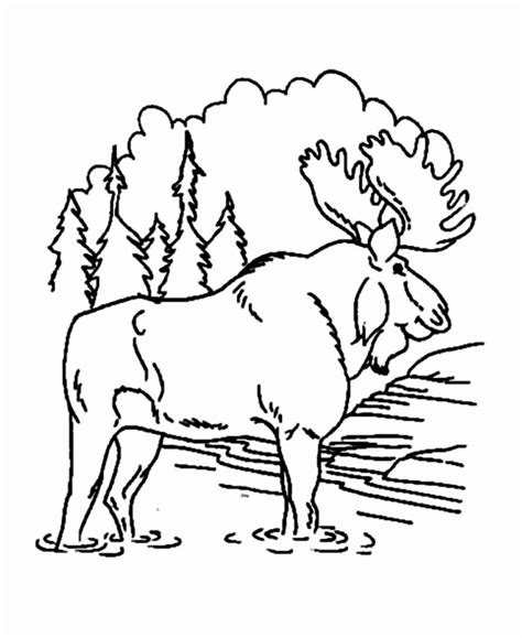 Moose Silhouette Stencil at GetDrawings | Free download