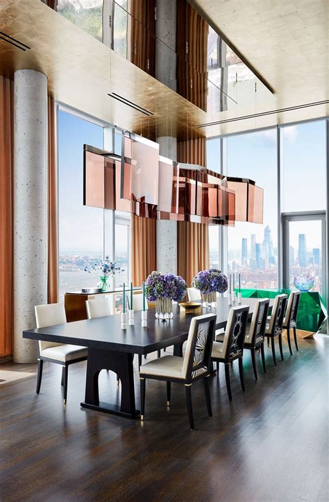 Tour A Contemporary New York City Apartment With Lofty Views Luxury