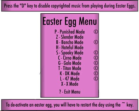 Obraz Menu Easter Eggówpng Yandere Simulator Wikia Fandom
