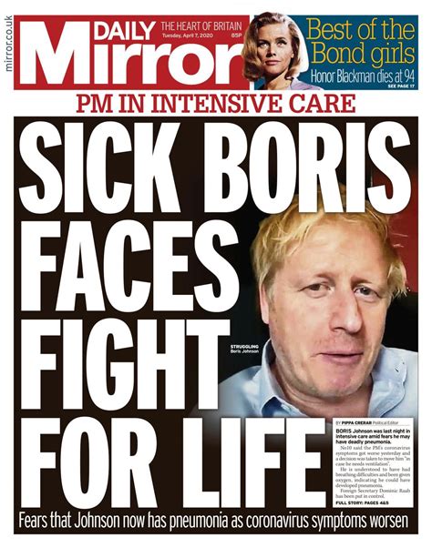 daily mirror april 7 2020 newspaper get your digital subscription