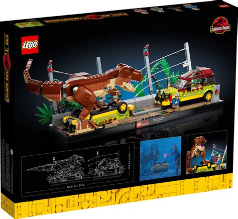 Lego Jurassic World 76956 T Rex Breakout Jurassic Park 3 The Brothers Brick The