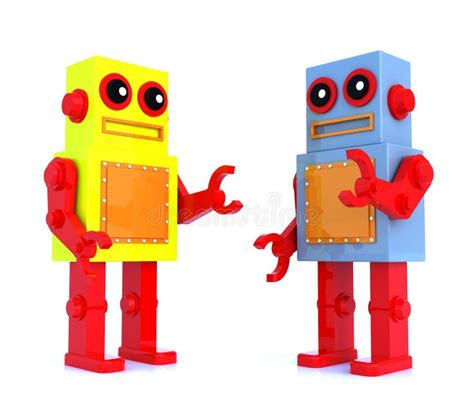 Robot Toy Stock Illustration Illustration Of Automation 27115885