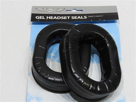 Asa Gel Ear Seals For Asa Airclassics Hs 1a Headset 1 Pair World