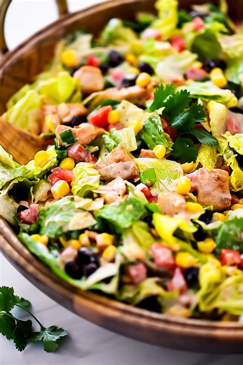 Southwest Chicken Chopped Salad