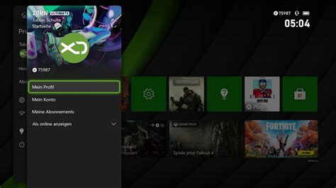 Xbox Series X Dashboard Neues Feature Im Guide Für Xbox Insider