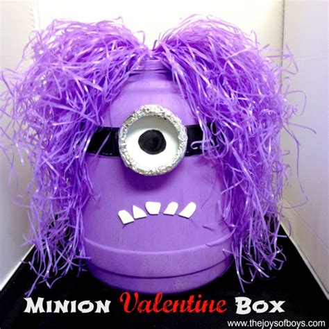 Minion Valentine Box The Joys Of Boys